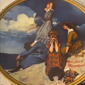 Edwin M Knowles collectible plate